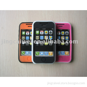 Twin-Color Silicon Case for iPhone